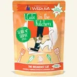 Cats in The Kitchen Slide N Serve The Breakfast Cat Chicken and Pumpkin Dinner 3 oz. Pouch 12 ct - Image 2