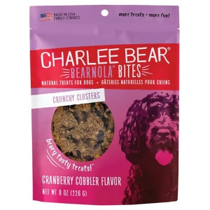 Charlee Bear Dog Bearnola Cranberry Almond 8 oz