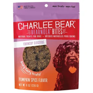 Charlee Bear Dog Bearnola Pumpkin Spice 8 oz