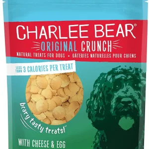 Charlee Bear Dog Cheese And Egg Dog Treat 16 oz