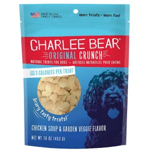 Charlee Bear Dog Chicken Soup And Veggie Dog Treat 16 oz