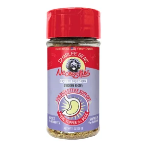 Charlee Bear Dog Necessities Chicken Recipe - Digestive Health Support Topper 1 oz