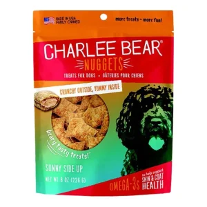 Charlee Bear Dog Nuggets Skin & Coat Sunny Side Up 8 oz