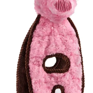 Charming Pet Products Cuddle Tug Peachy Pig Dog Toy