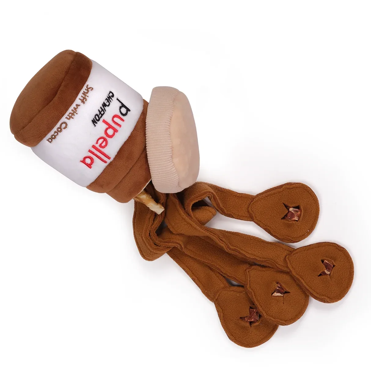 CHEWFFON - CHEWFFON Nutella Jar Interactive Dog Snuffle Puzzle Toy - Image 2