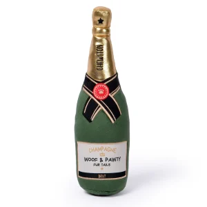 CHEWFFON - CHEWFFON Plush Champagne Bottle Squeaky Dog Toy