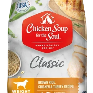 Chicken Soup Adult Brown Rice, Chicken and Turkey Weight Care Dog Food