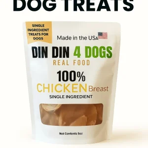 Chicken Treats Dog Treats, 5 Ounce Bag, Single Ingredient, High Protein