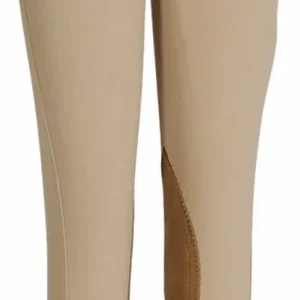 Children's Front Zip Riding Jodhpurs - Coolmax Moisture-Wicking Breeches with UltraGripp Knee Patches - Equine Couture