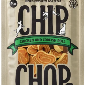 Chip Chops Chicken and Codfish Rolls Dog Treats