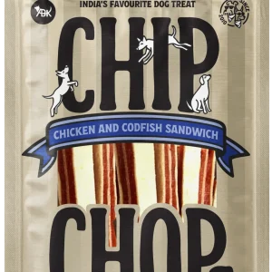 Chip Chops Chicken and Codfish Sandwich Dog Treats