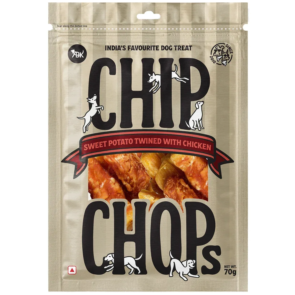 Chip Chops Sweet Potato Chicken Dog Treats