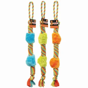 Chomper CHP Plush Rope Tug Dog Toy