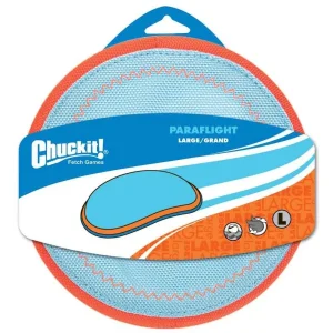 Chuckit! Paraflight Dog Toy Blue/Orange Large