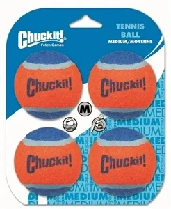Chuckit! Tennis Balls 4 Pack - Medium