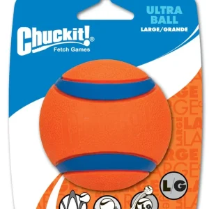 Chuckit! Ultra Ball Dog Toy Blue/Orange Large