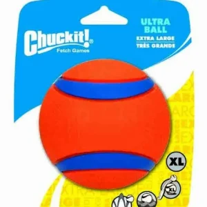 Chuckit! Ultra Ball Dog Toy, Blue/Orange, X-Large