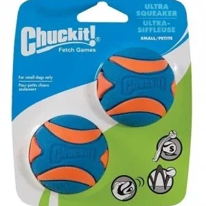 Chuckit! Ultra Squeaker Balls 2 Pack - Small