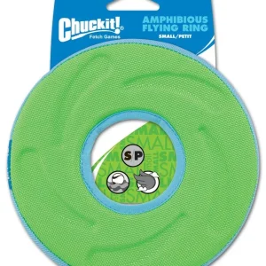 Chuckit! ZipFlilght Flying Ring Dog Toy Assorted Small