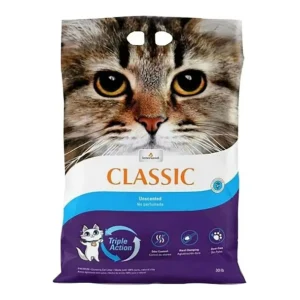 Classic Clumping Cat Litter Unscented, 30 lb