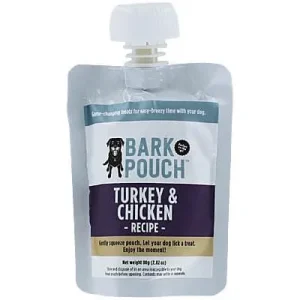 Clean Run Bark Pouch - Turkey & Chicken, 80 gm Pouch