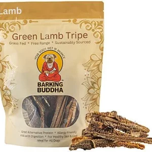 Clean Run Barking Buddha Green Lamb Tripe, 6 oz.