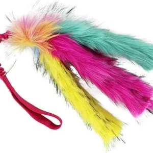 Clean Run Doggie-Zen Bungee Faux Fur Octopus Tug, DZ-7303