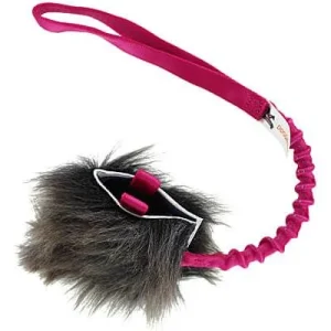 Clean Run Doggie-Zen Bungee Sheepskin Treat Tug - Small, DZ-7034