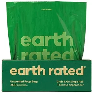 Clean Run Earth Rated Poop Bags - Unscented, 300-Count