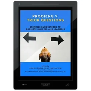 Clean Run Proofing vs. Trick Questions E-Book
