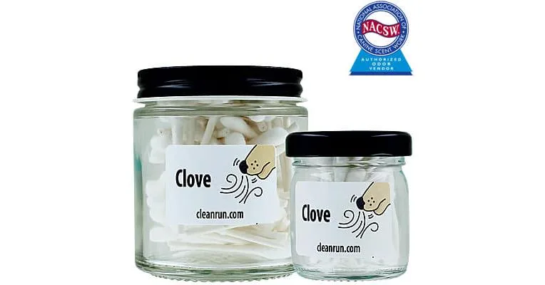 Clean Run Scented Swabs - Clove