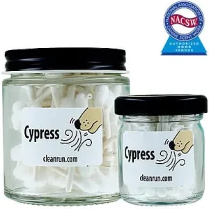 Clean Run Scented Swabs - Cypress