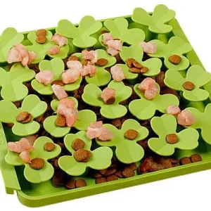 Clean Run Tall Tails Foraging Mat for Dogs - Clover