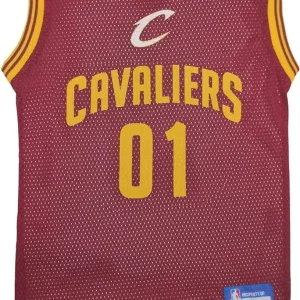 Cleveland Cavaliers Basketball Mesh Dog Jersey by Pets First