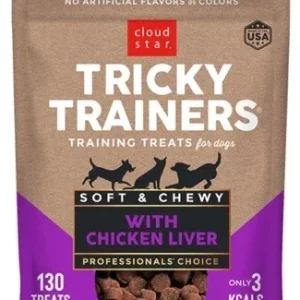 Cloud Star Chewy Tricky Trainers - Chicken Liver 5 oz.