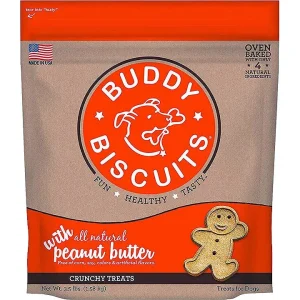 Cloud Star Dog Buddy Biscuits Peanut Butter 3.5 lb