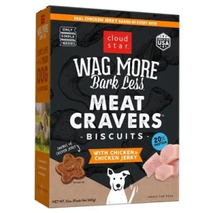 Cloud Star Meat Craver Chicken Natural Dog Chews - 12 oz Bag
