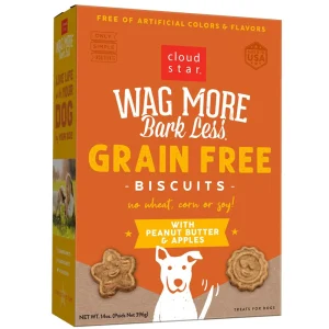 Cloudstar AGMORE DOG Grain-Free BAKED PEANUT BUTTER and APPLE 14 oz