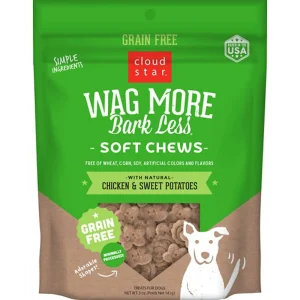 Cloudstar WAGMORE DOG Grain-Free SOFT and CHEWY CHICKEN 5 oz