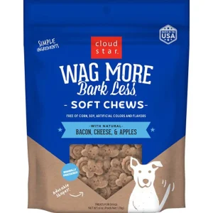 Cloudstar Wagmore Dog Soft And Chewy Bacon And Cheese 6 oz