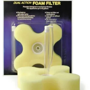 Clover, Dual-ActionFoam Filter, Up to 40 Gallon