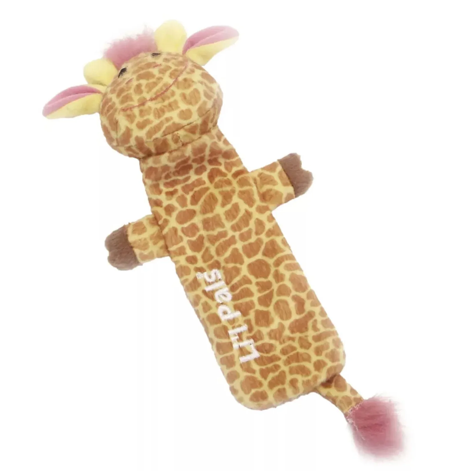 Coastal Pet Li'l Pals Plush Crinkle Dog Toy Giraffe 8.5 in