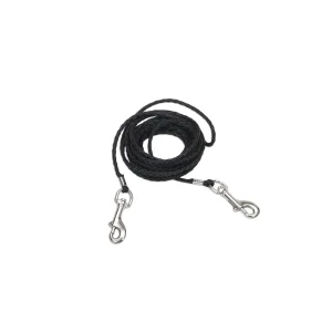 Coastal Poly Cat Tie-Out Black, 1/8 in x 10 ft