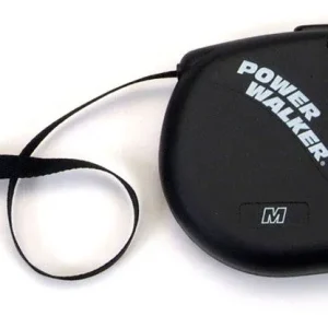 Coastal Retractable Dog Leash, Black, 16 ft, Medium