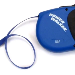 Coastal Retractable Dog Leash, Blue, 16 ft, Medium