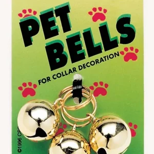 Coastal Round Cat Bell, Gold, 1 in, 3 ct