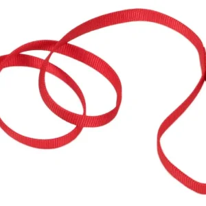 Coastal SinglePly Nylon Dog Leash, Red, 5/8 in x 6 ft