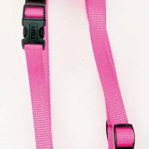 Coastal Standard Adjustable Nylon Dog Harness Neon Pink Small