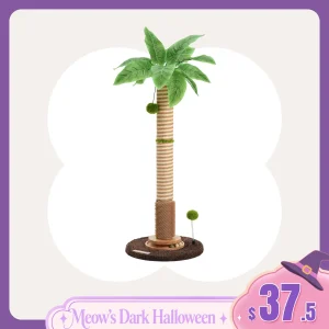 Coconut Palm Cat Scratching Post