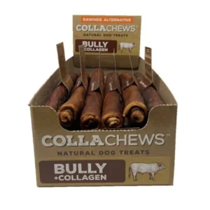 Collachews Collagen Roll - Beef Dog Chew, 9 in, 20-Count